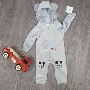 Mickey Mouse Hooded Jumpsuit Romper